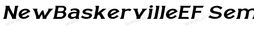 NewBaskervilleEF Sem字体转换